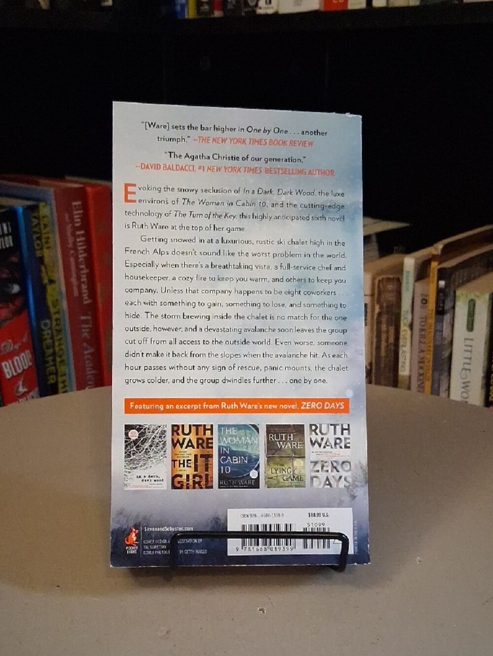 One By One By Ruth Ware - Picture 2 of 3